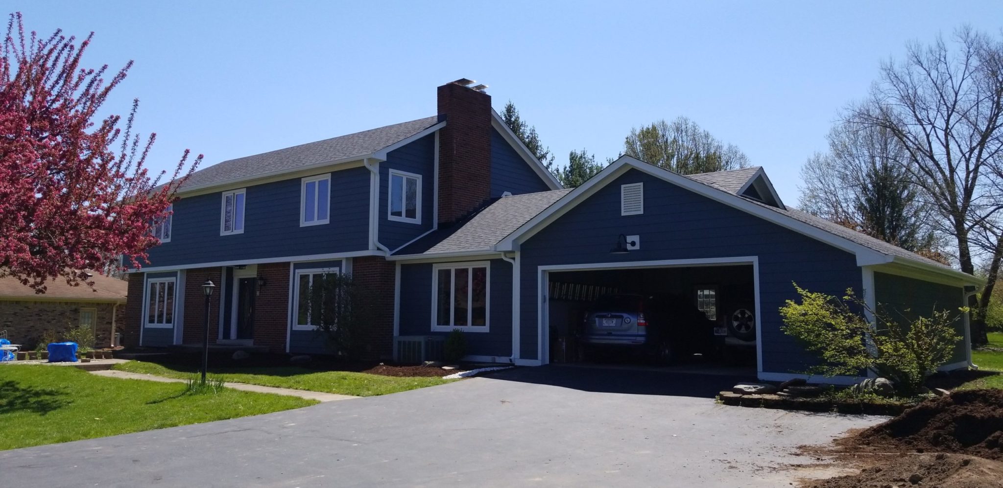 Exterior Remodel Gives New Life to Brownsburg Home
