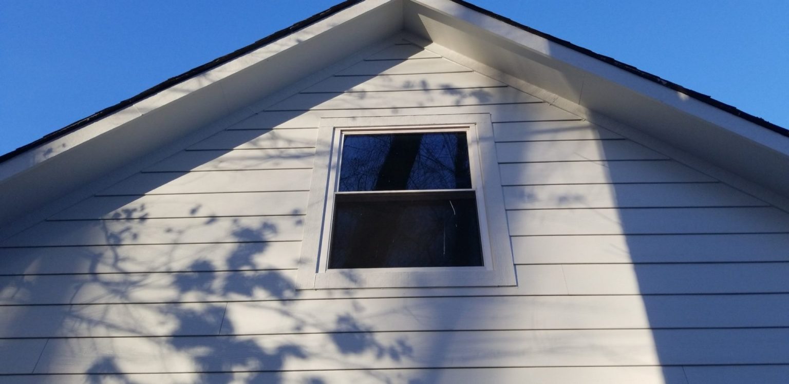 Arctic White Hardie Siding Gives Mooresville, IN